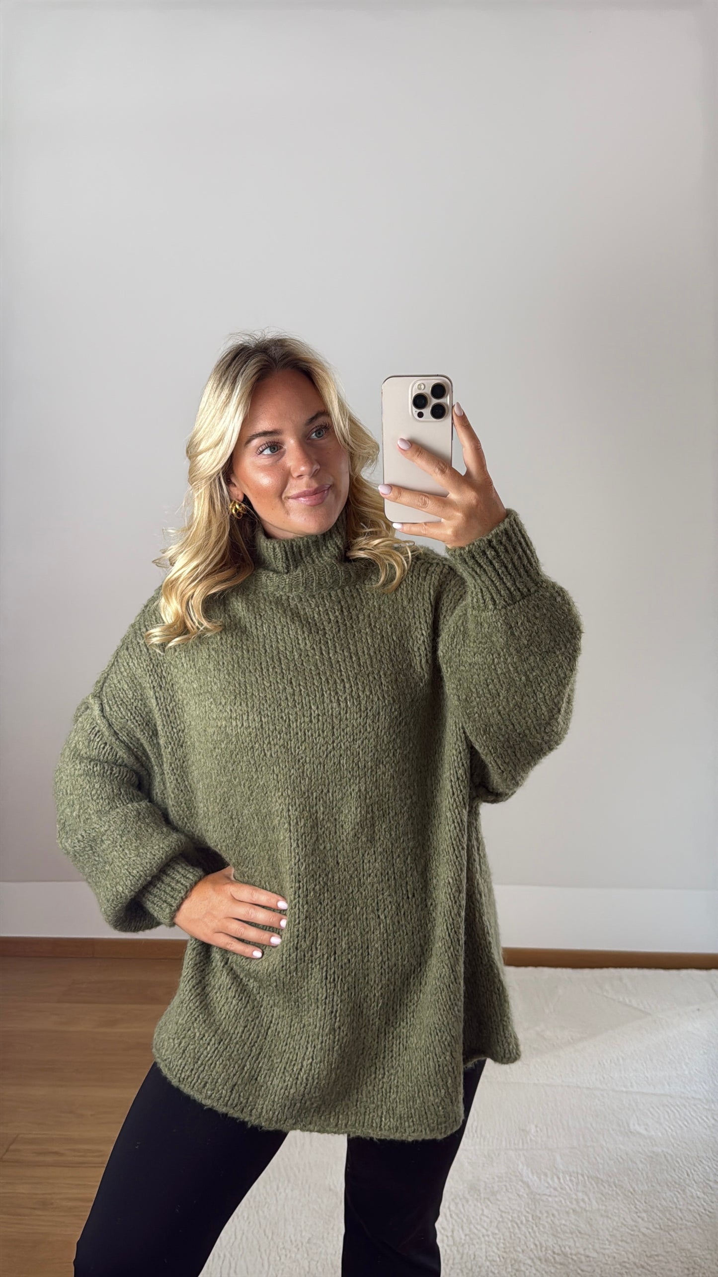 Oversize Pullover - Khaki