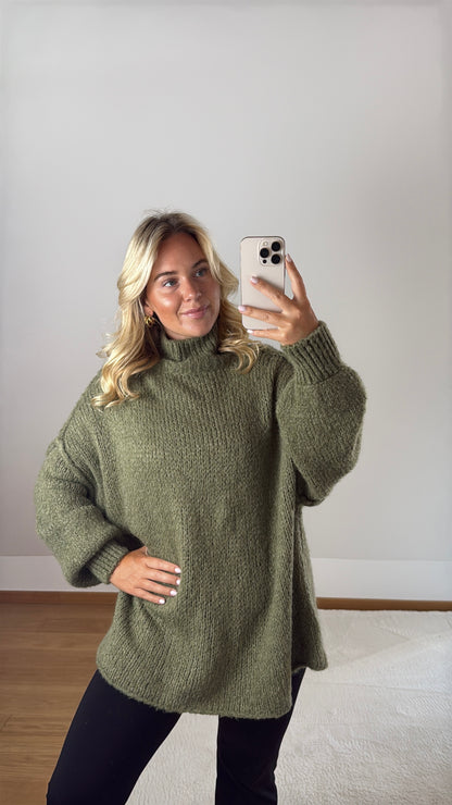 Oversize Pullover - Khaki