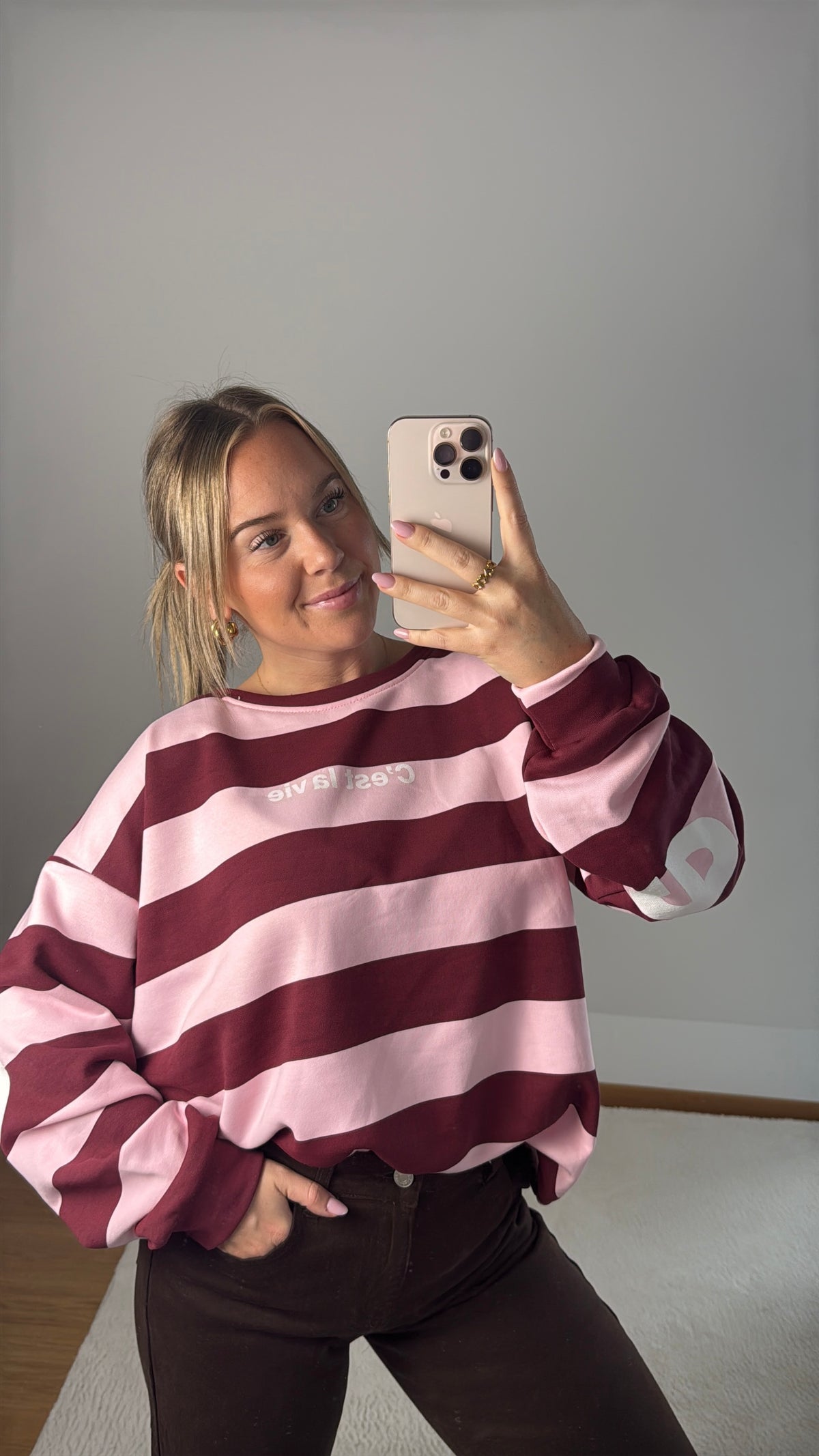 Sweatshirt C‘est la vie