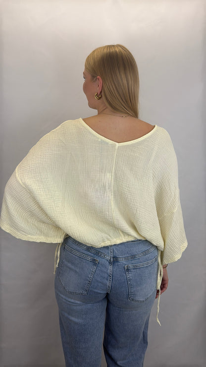 T-Shirt-Bluse Alexa - gelb