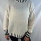 Oversize Pullover Stripes - creme