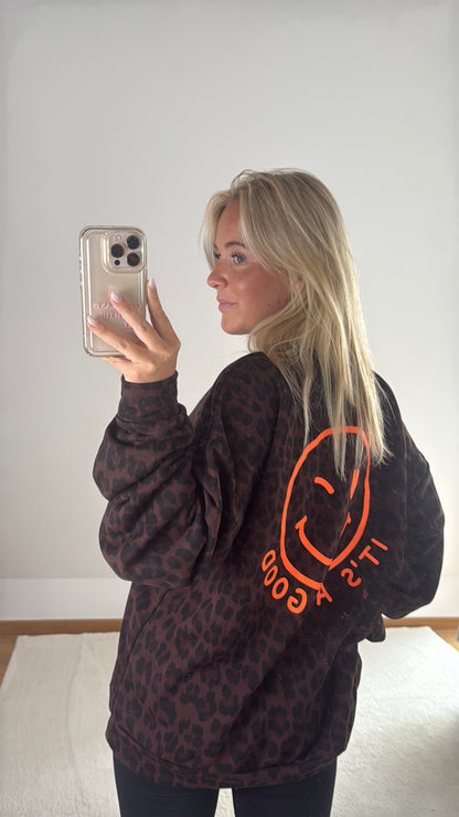 Oversize Sweatshirt Smiley