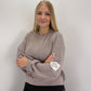 Sweatshirt Patch - taupe
