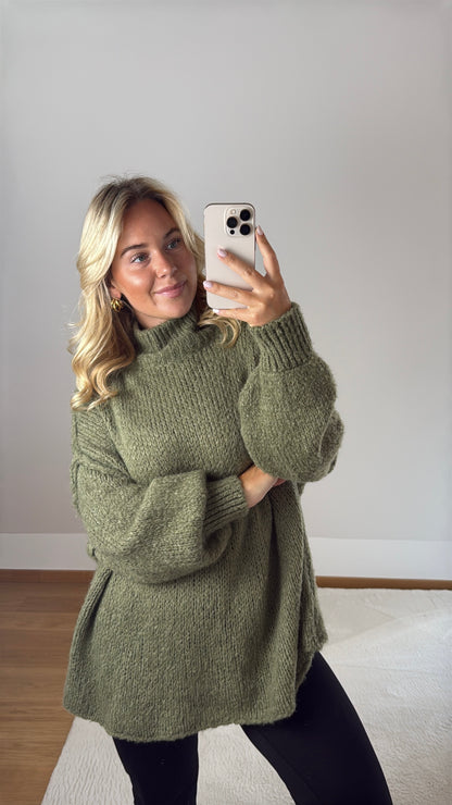 Oversize Pullover - Khaki