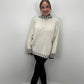 Oversize Pullover Stripes - creme