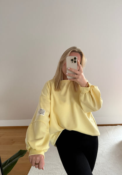 Sweatshirt Patch - gelb