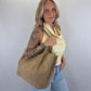 Wildleder Shopper Verona - taupe