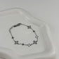 Armband - Flowers silber