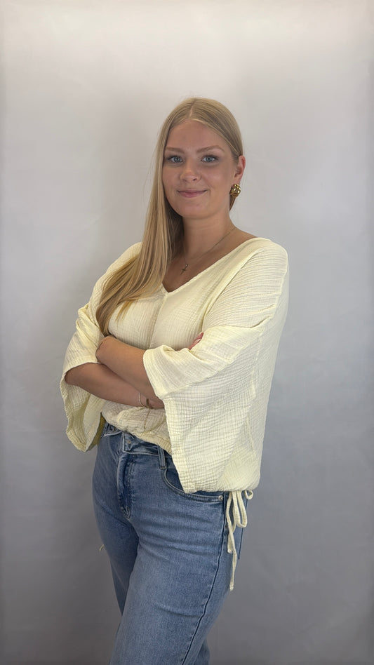 T-Shirt-Bluse Alexa - gelb