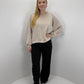 Sweatshirt Shiny - beige