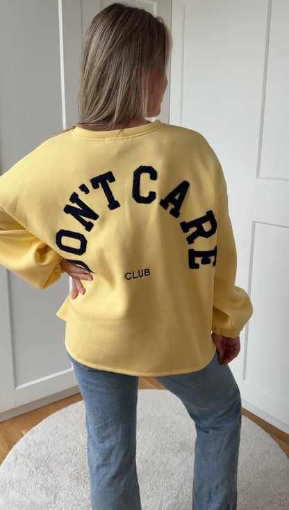 Sweatshirt Don‘t Care Club