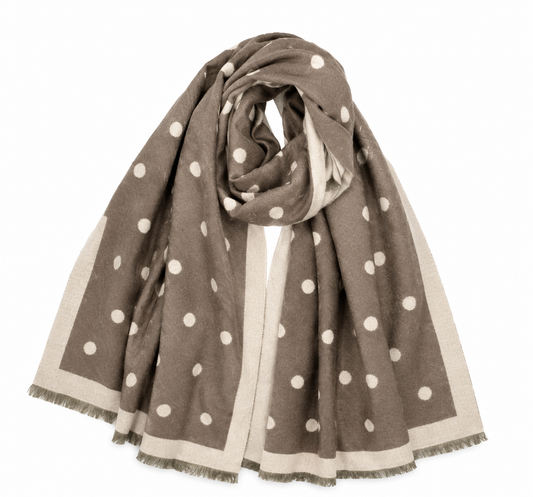 Schal aus Viskose Dotty