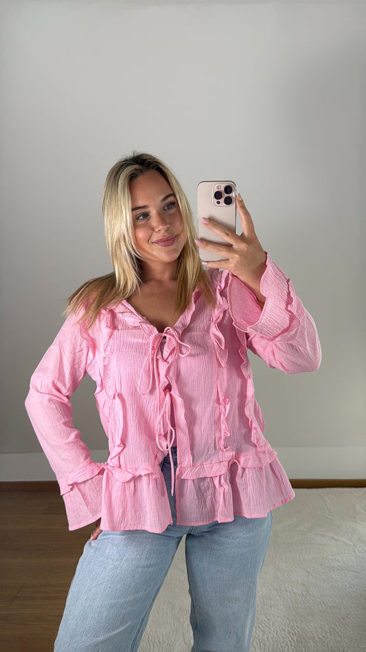 Bluse Lou - rosa