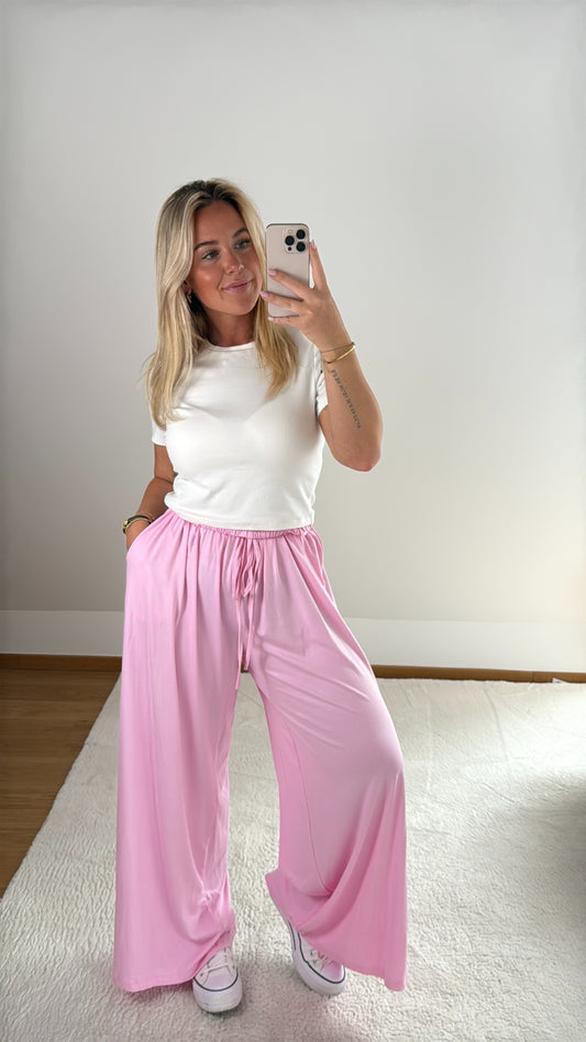 Weite Hose Jessy - rosa