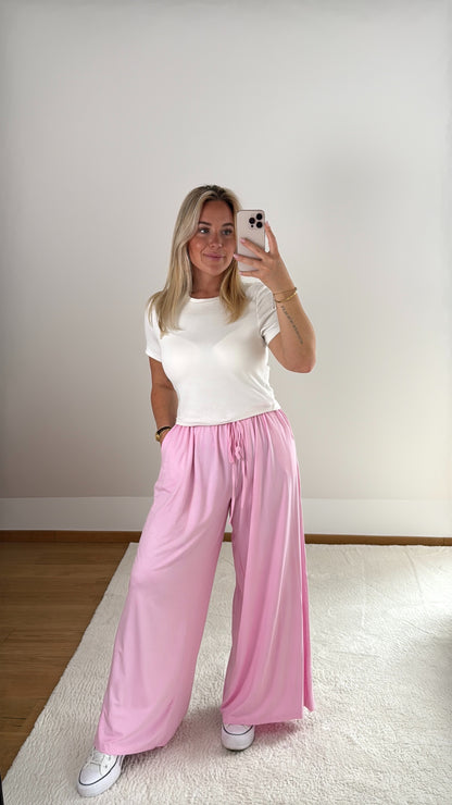 Weite Hose Jessy - rosa