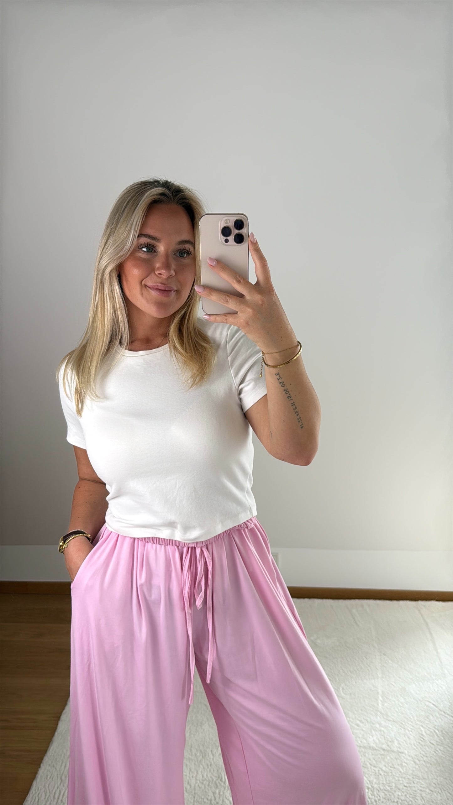 Weite Hose Jessy - rosa