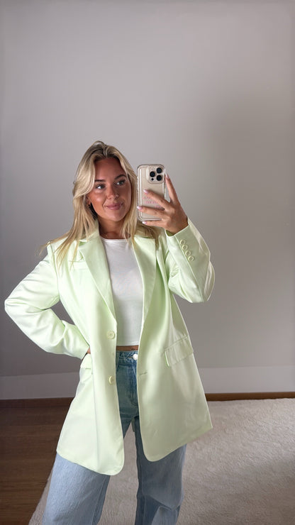 Oversize Blazer Jara - pastellgrün