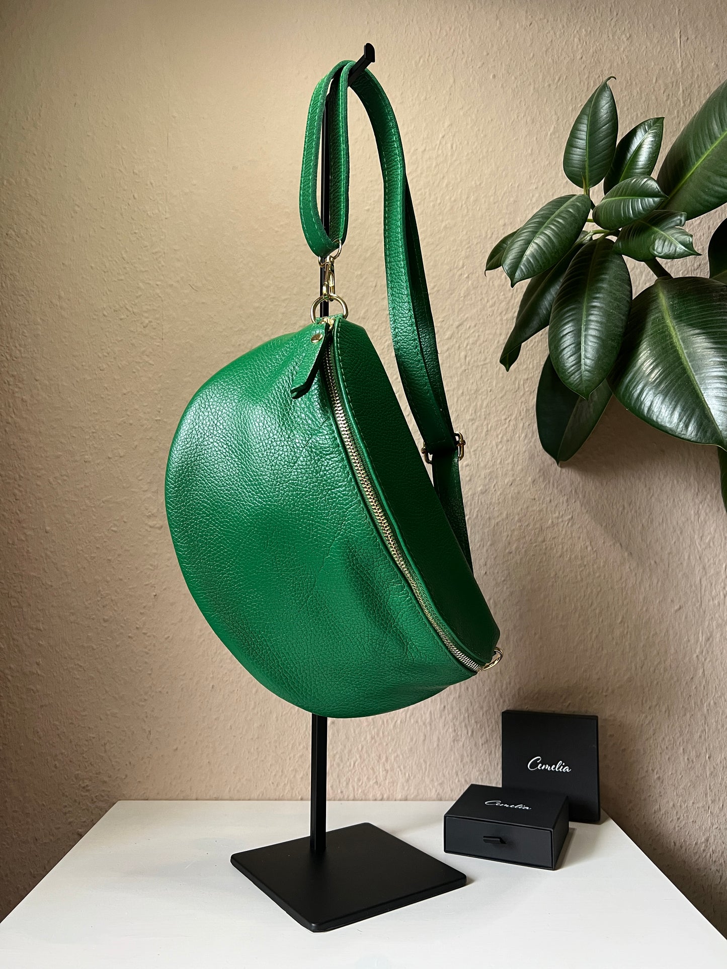 Banana Bag - grün/gold