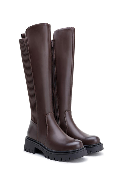 Stiefel Josy mit Plateau
